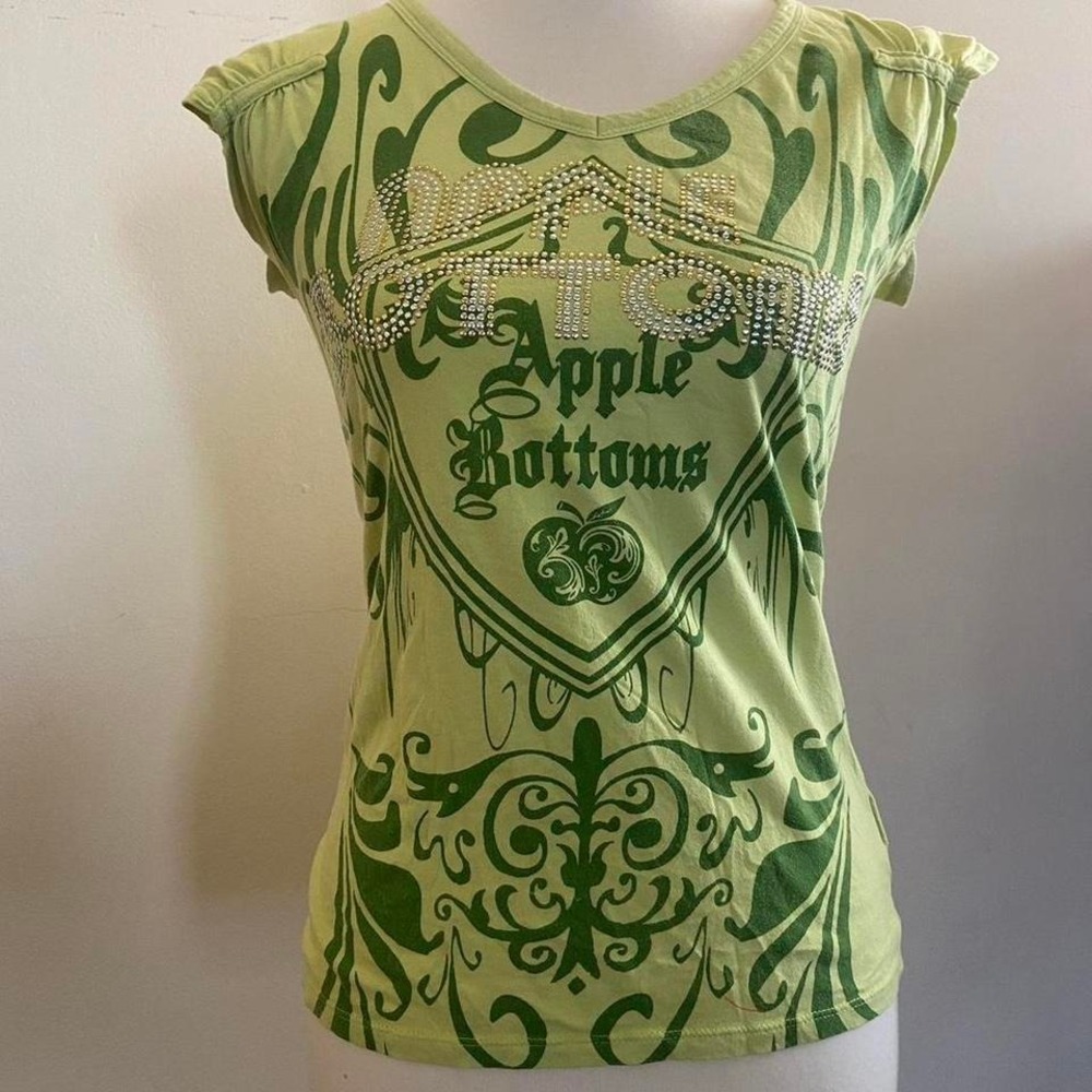 Green Apple Bottoms y2k shirt